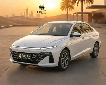 rent hyundai accent 2025 with karaplus in dubai