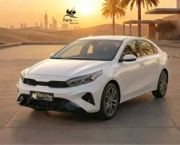 rent kia cerato in dubai model 2023 with karaplus