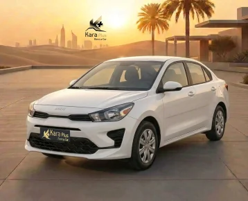 rent kia rio 2022 in dubai from karaplus