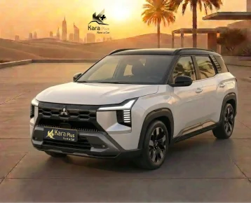 rent mitsubishi destinator model 2026 in dubai with karaplus