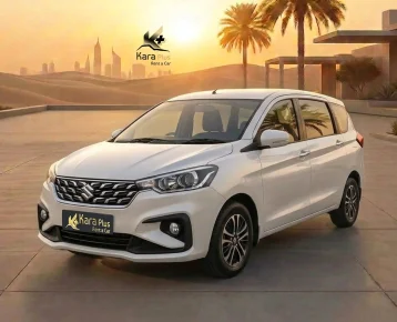 rent suzuki ertiga in duabi from kara plus