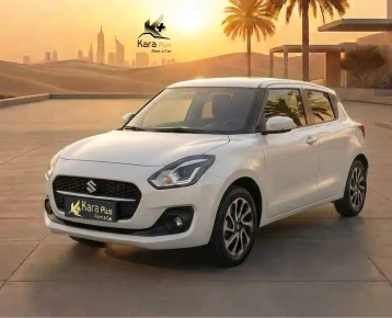 rent suzuki swift 2024 in dubai with kara plus