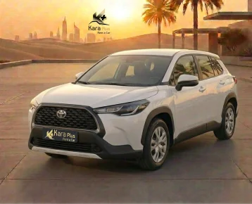 rent toyota corolla cross in dubai